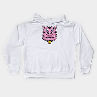 Cute pig Kids Hoodie